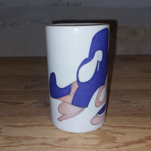 Sten Lykke Madsen decoration: B&G porcelain cup or vase