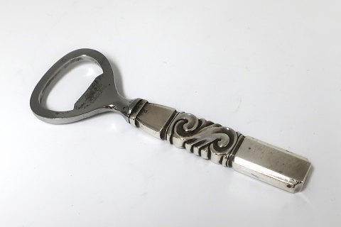 Georg Jensen. Scroll. Flaschenöffner. Silber (830). Länge 11cm