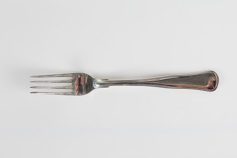 Dobl. Riflet Silver
W. & S. Sørensen 
Dinner fork
L 19.5 cm
