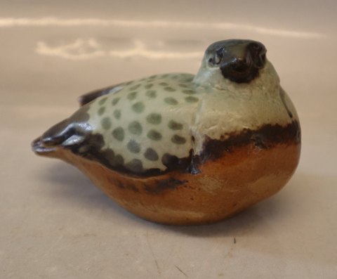 B&G Art Pottery B&G 7014 Bird, Gudrun Meedom 8 x 15 cm