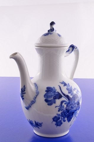 Royal Copenhagen Blaue Blume geschweift Kaffeekanne 1794