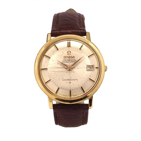 Omega Constellation Automatic 18kt Gold. Ref. 
168004/14 SC-62. Caliber 561. Um 1963. D: 36mm