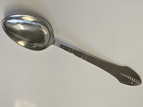 B 3. Silver Salt Spoon
Hansen & Andersen.
Length 7.4 cm.