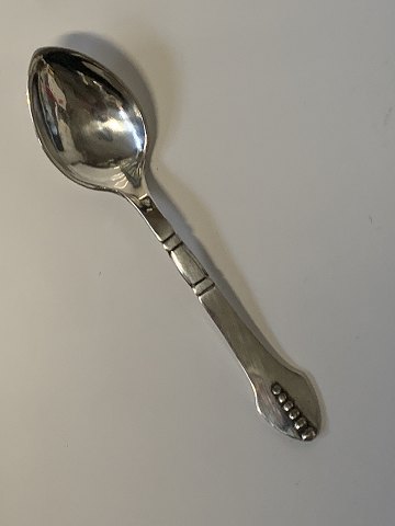 B 3. Silver Dessert spoon / Lunch spoon
Hansen & Andersen.
Length approx. 18 cm.