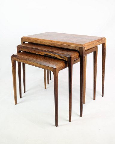 Deposit tables - Johannes Andersen - Rosewood - 1960
Great condition
