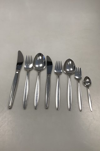 Georg Jensen Sterling Sølv Cypres Bestik Sæt af 96 dele til 12 pers.