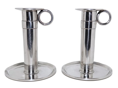 Hans Hansen sterling silver
Pair of candle light holders from 1938
