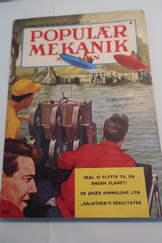 Populær Teknik Magasin
Skrevet for enhver
1952, Nr. 10
Bl.a. Cinerama, De jager himlens lyn og Skal vi flytte til en anden planet ?
Sideantal: 128
Del af serie