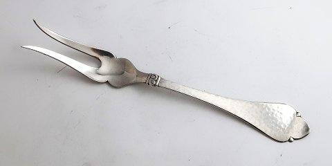 Bernstorff. Sølvbestik (830). Stegegaffel. Længde 22 cm. Produceret 1927