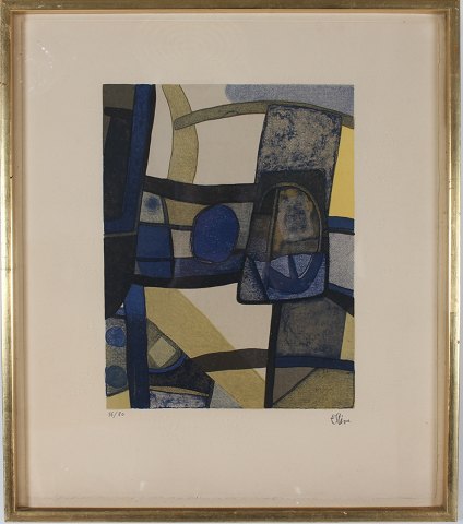 Maurice Estéve
Abstract composition
Lithography