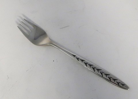 Regatta. Cohr. Silverplated. Cake fork. Length 14.5 cm.