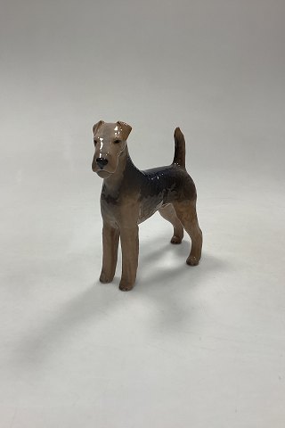 Royal Copenhagen Figur - Airedale Terrier No. 3139