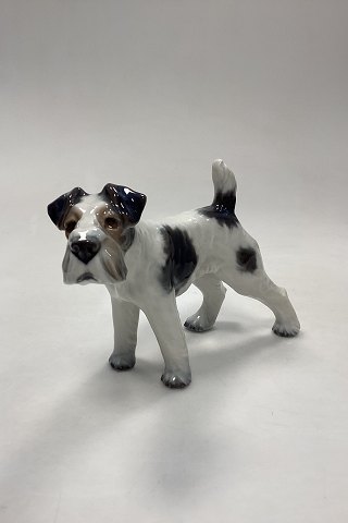 Dahl Jensen Figur - Ruhåret Foxterrier No. 1009