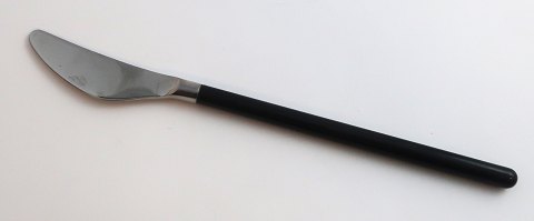 Hans Hansen. Silberbesteck (830). Amalie. Tafelmesser mit schwarzem Griff. Länge 
21,5 cm