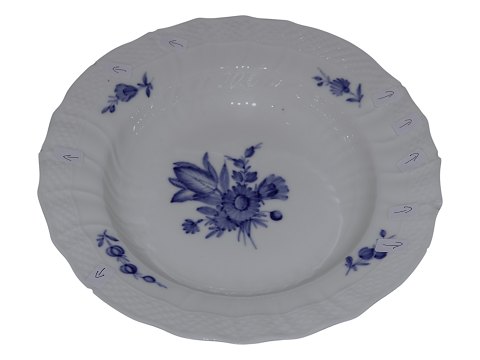 Blå Blomst Svejfet
Dyb suppetallerken 24,0 cm. fra ca. 1840-1860