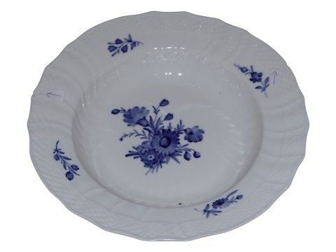 Blå Blomst Svejfet
Dyb suppetallerken 24,0 cm. fra ca. 1840-1860