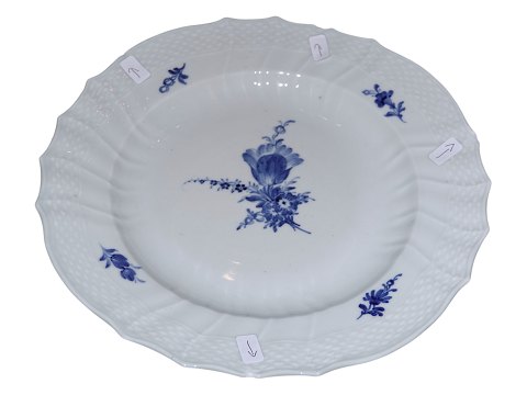 Blå Blomst Svejfet
Middagstallerken 23,9 cm. fra ca. 1800-1820