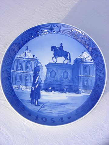 Royal Copenhagen Weihnachts-teller 1954