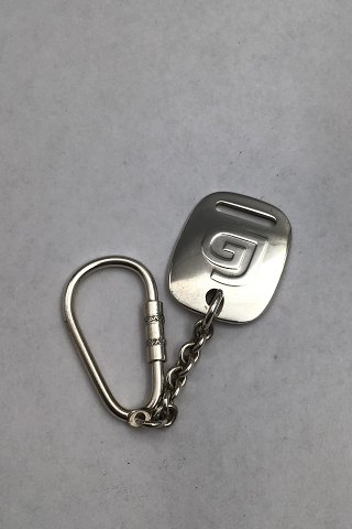 Georg Jensen Sterling Sølv Nøglering