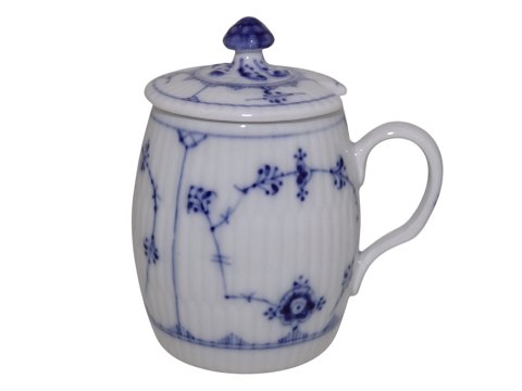 Musselmalet Riflet
Sennepskrukke