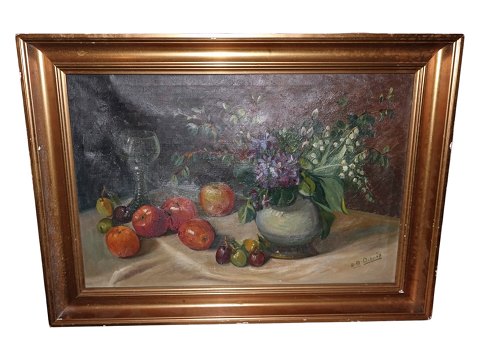 Ingeborg DeboisPainting with fruits and flowers