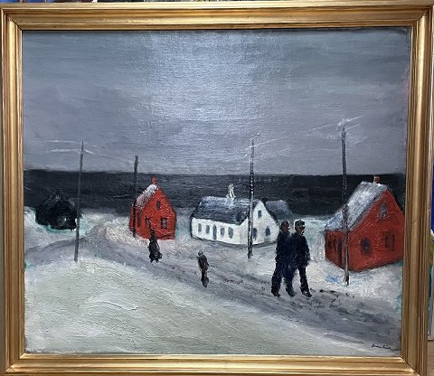 Jens Søndergaard 1895-19571941-194492 x 110 cm (98 x 116 cm)