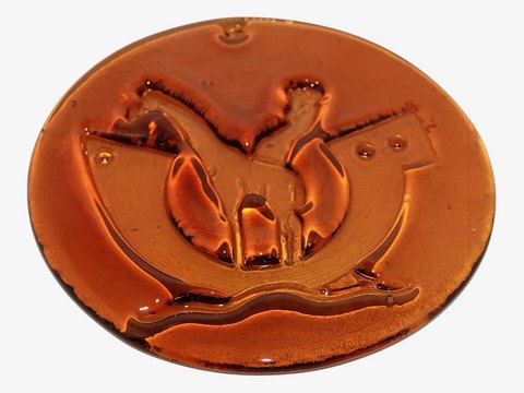 HolmegaardCaramel colored suncatcher