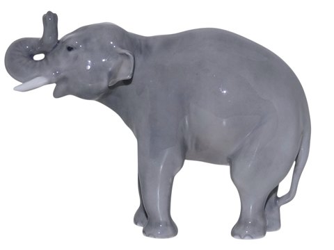 Royal Copenhagen figurSjælden elefant fra før 1928