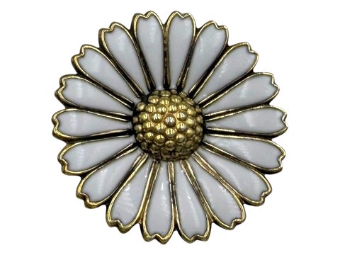 Lille Sølv Marguerit Broche fra 1968-1975