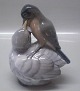 Royal Copenhagen figurine 
2330 RC Cuckoo being fed 17 cm  KK 1923