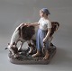 Dahl Jensen figurine
1262 Girl with Cow (LJ) 20 cm