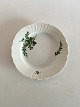 Royal Copenhagen Grøn Blomst Frokost Tallerken No 1623