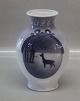 Kongelig Dansk RC 1922 Julen Vase 17.8 cm 
