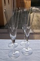 Set of 4 tall stout glasses in cristall 28.5cm