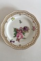 Royal Copenhagen Flora Danica Plate with Flowers No 213/3584