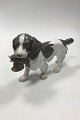 Bing og Grøndahl Figur Spaniel med Fugl No. 2061