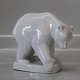 Meissen Porcelain, Germany Polar bear on base 11 x 12 cm Weiss