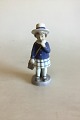 Royal Copenhagen Figur September Pige med Taske No 4531