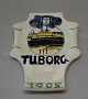 Aluminia Copenhagen Faience
1905 Tuborg Beer Plate 22 cm