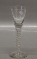 Sharp 14.4 cm Glas on high foot Amager or Twister Holmegaard