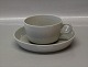 Cappella Cup 14954 6 x 10 cm and saucer 14954 16.3 cm Royal Copenhagen  
tableware by Gertrud Vasegaard