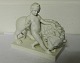 Bing & Grøndahl Thorvaldsen Figur af Amor med den tæmmede løve No 8