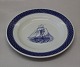 1842-46 Side dish 17 cm Ship Service Aluminia Faience Tranquebar