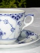 Royal Copenhagen  Blue fluted half lace          Cups & saucer 719