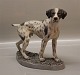 Dahl Jensen figurine
1283 German shorthaired Pointer on base (LJ) 24.7  x ca 28 cm