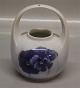 Royal Copenhagen Art Pottery
238-29 B RC Handle vase with blue flower 12 cm Painter 103 pre 1923