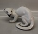 Royal Copenhagen
0470 RC Stoat Snarling C.F. Liisberg 1897 13 x 25 cm Signature Arnold Krogh ? 
