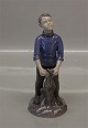 B&G Figurine B&G 2338 Boy with fishing net 20 cm, Vita Thymann
