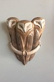 Danam Antik 
presents: 
Royal 
Copenhagen Art 
Nouveau Wall 
pocket vase 
with 3 owls N 
274