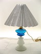 Opaline lampe solgt